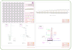 طراحی دیوار حائل درمانگاه باباامان