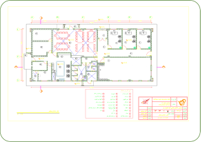 طراحی ساختمان اداری شهرستان راز