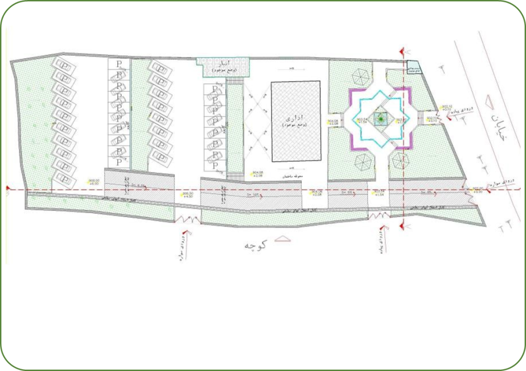 طراحی ساختمان کمیته امداد راز و جرگلان