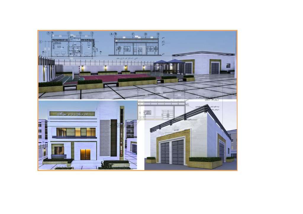 طراحی و نظارت ساختمان اداری اداره گاز شهرستان راز و جرگلان