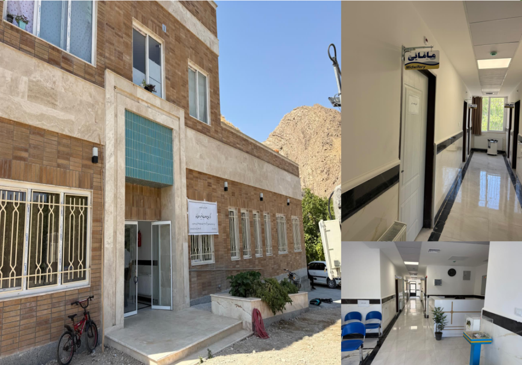 طراحی و نظارت مرکز سلامت روستای گلیان شهرستان شیروان